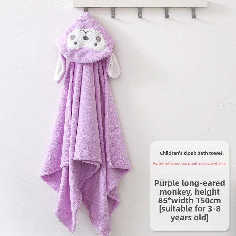 Children's Bath Towel Cape