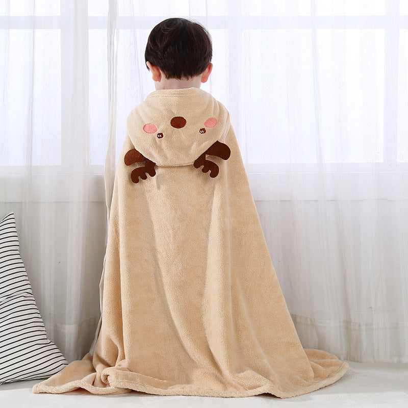 Children's Bath Towel Cape