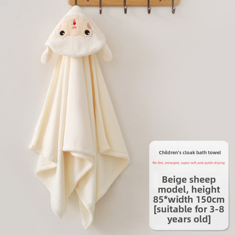 Children's Bath Towel Cape