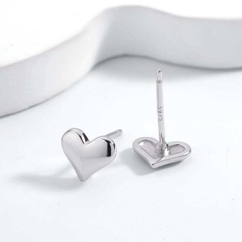 Minimalist Glossaid Love Earrings