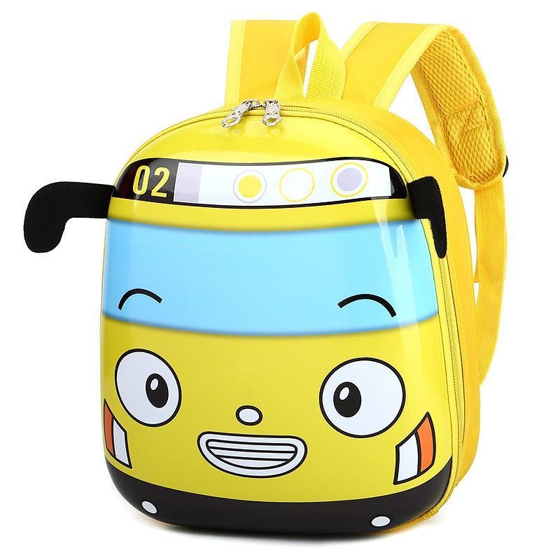 Cartoon Car Hard Shell Backpack