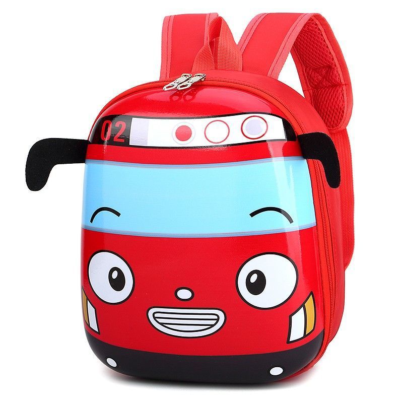 Cartoon Car Hard Shell Backpack