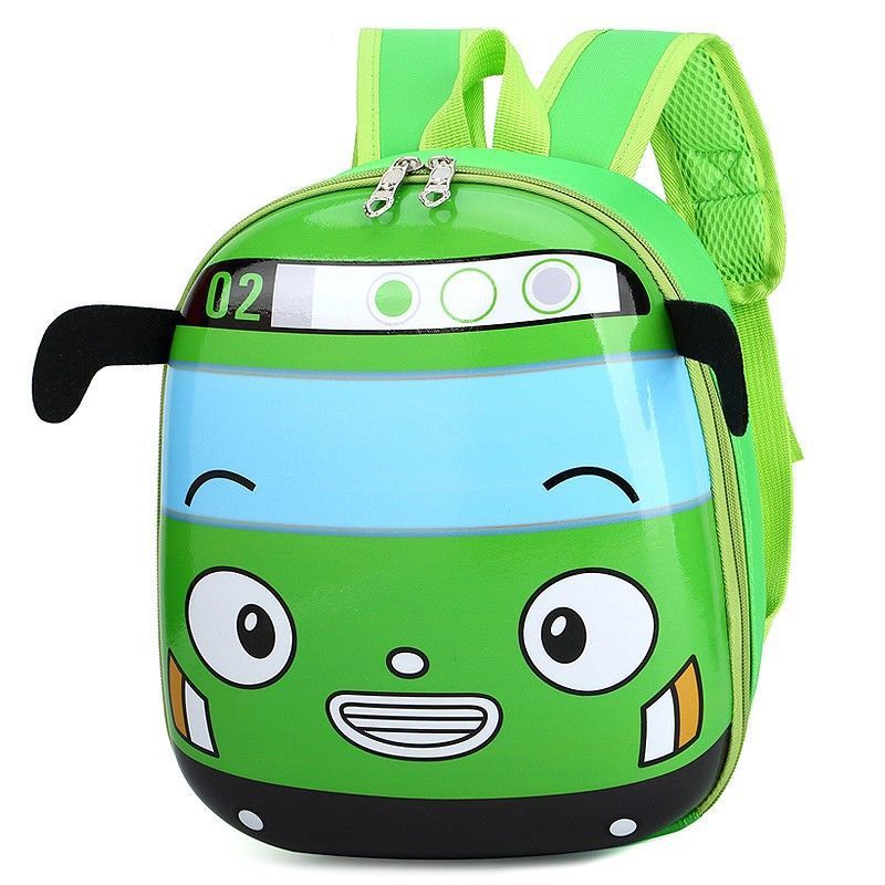 Cartoon Car Hard Shell Backpack