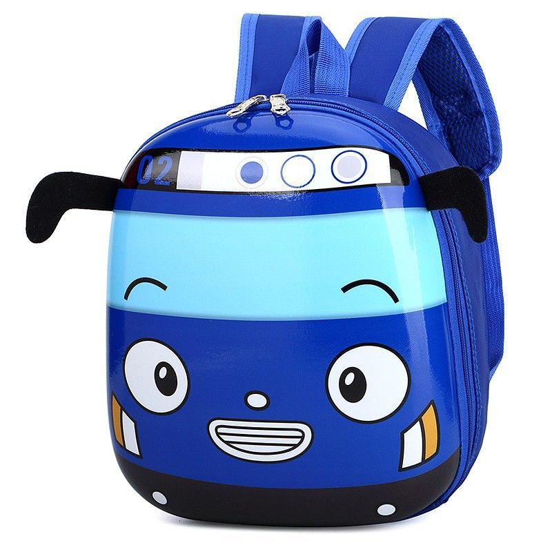 Cartoon Car Hard Shell Backpack