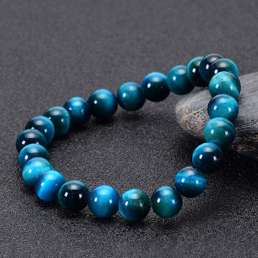 Natural Blue Tiger Eye Bracelet