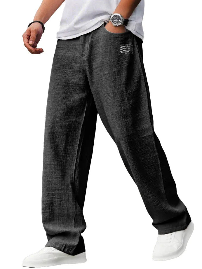 Men's Drawstring Loose Trousers