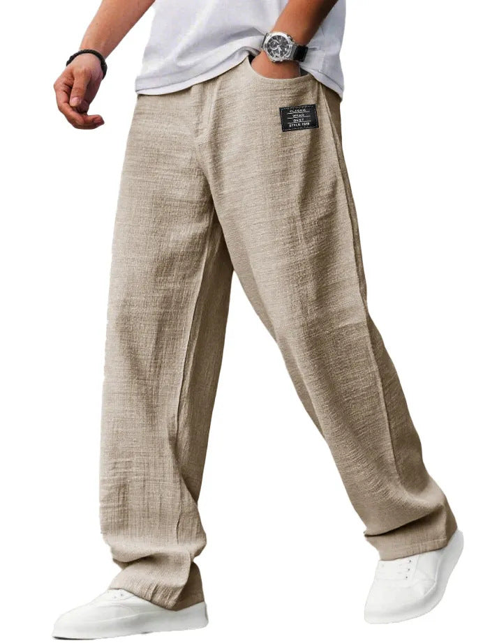 Men's Drawstring Loose Trousers