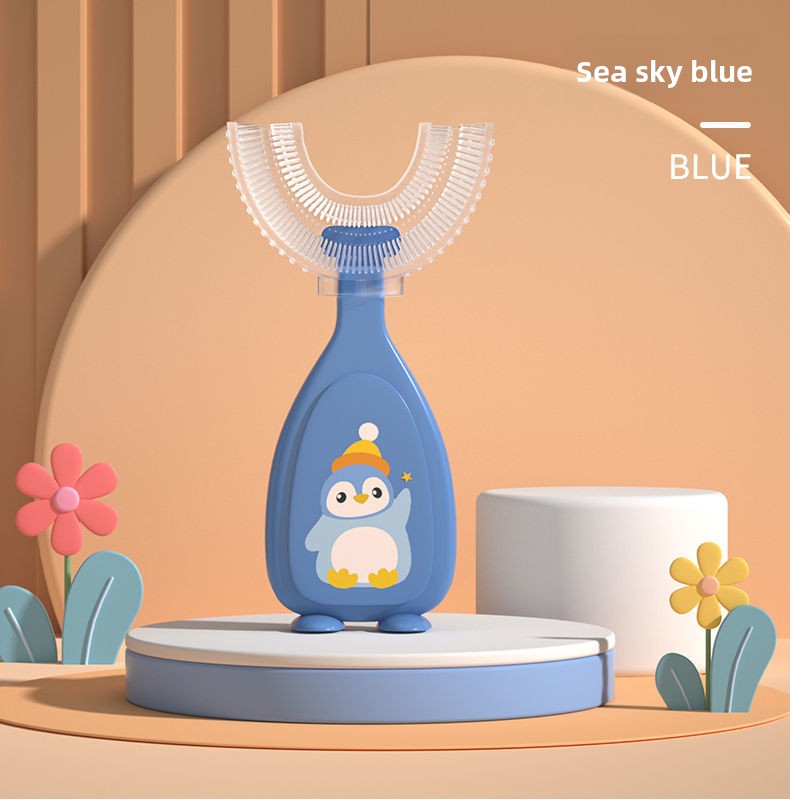 Manual Children's U-shaped Toothbrush