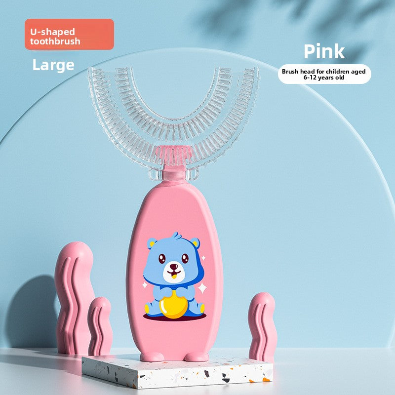 Manual Children's U-shaped Toothbrush