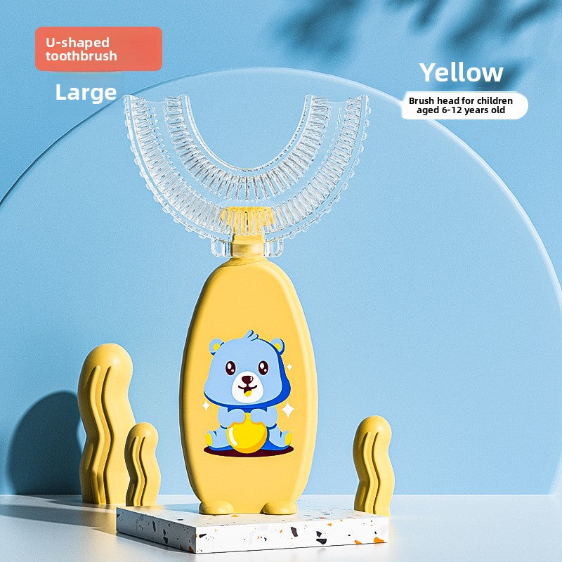 Manual Children's U-shaped Toothbrush