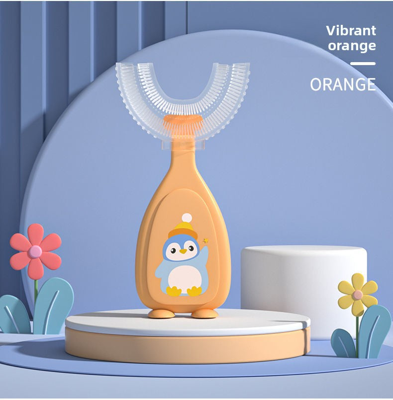 Manual Children's U-shaped Toothbrush