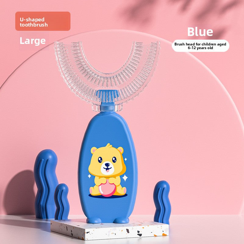 Manual Children's U-shaped Toothbrush