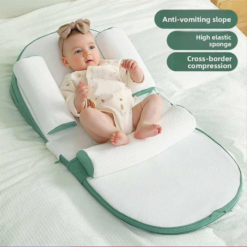Infant Anti-overflow Slope Pillow