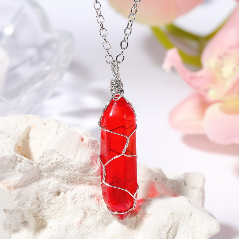 Hexular Pendant Necklace