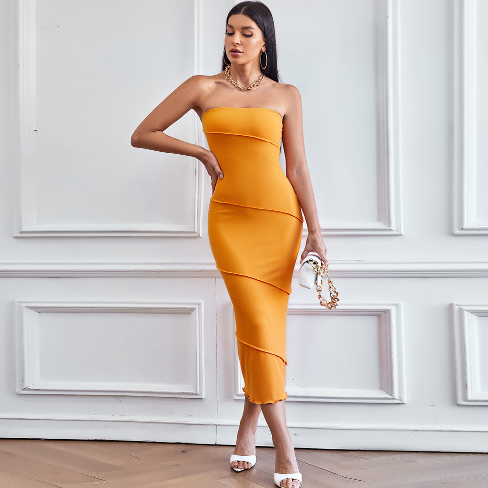 New Sexy Strapless Bodycon Dress