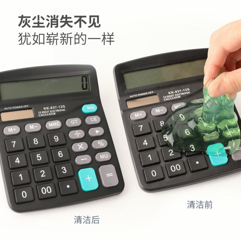 Creative hot keyboard dust removal antibacterial cleansing rubber hand washing soft gel slim sand skin glue fake water in stock