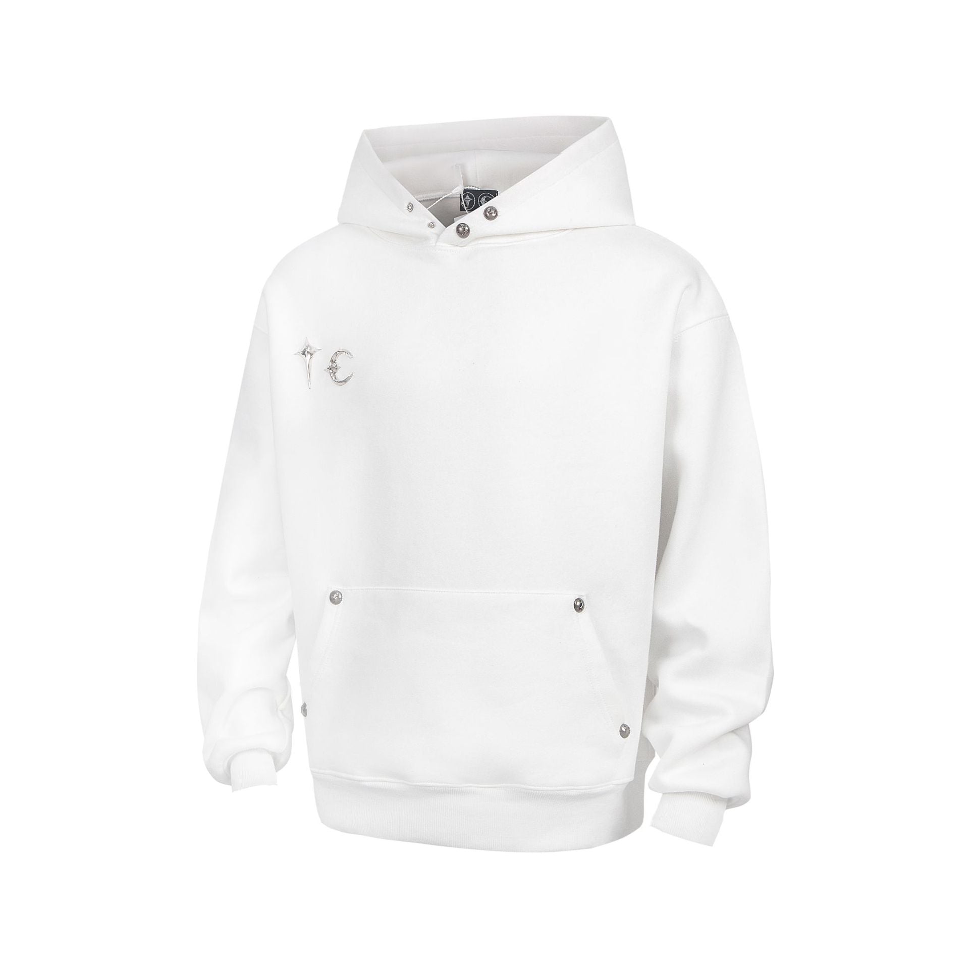 No sleep Maychao THUGCLUB mob Club star Moon metal rivet heavy loose men and women same style sweatershirt tide