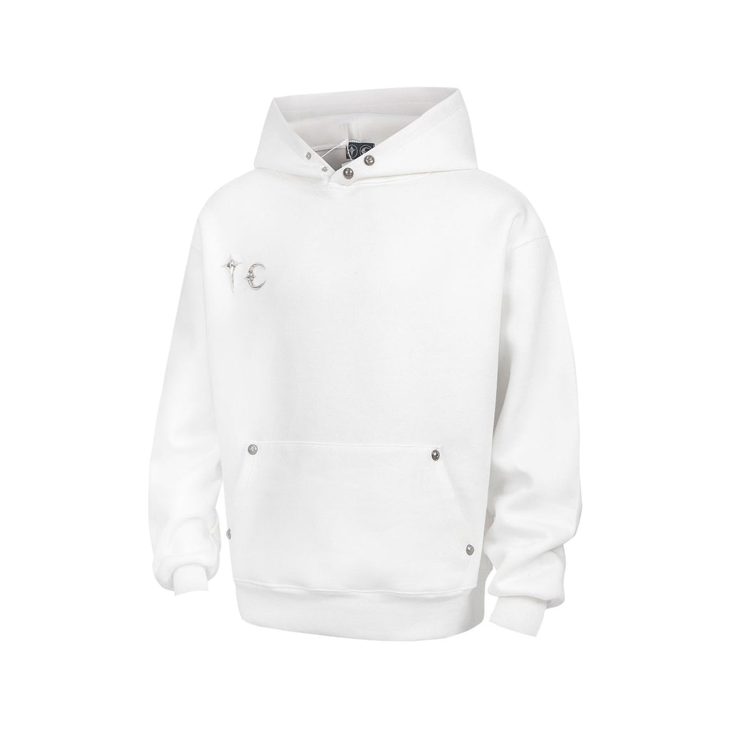 No sleep Maychao THUGCLUB mob Club star Moon metal rivet heavy loose men and women same style sweatershirt tide