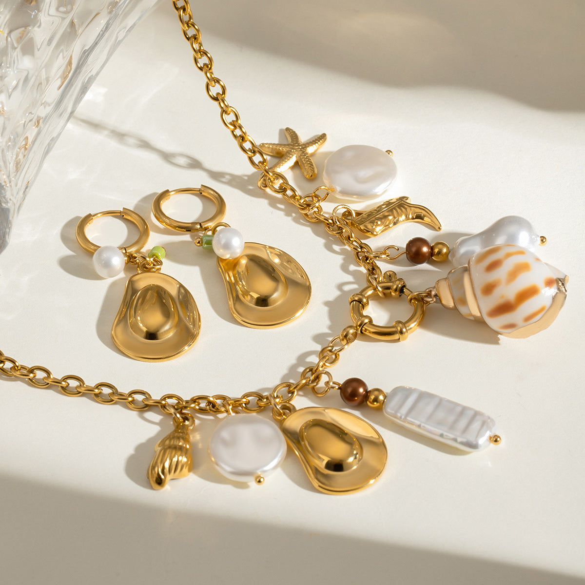 Wanxing Stainless Steel Pendant Necklace