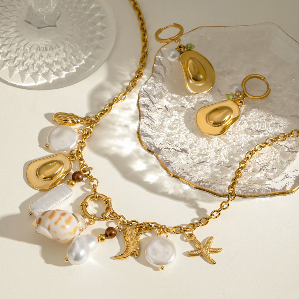 Wanxing Stainless Steel Pendant Necklace