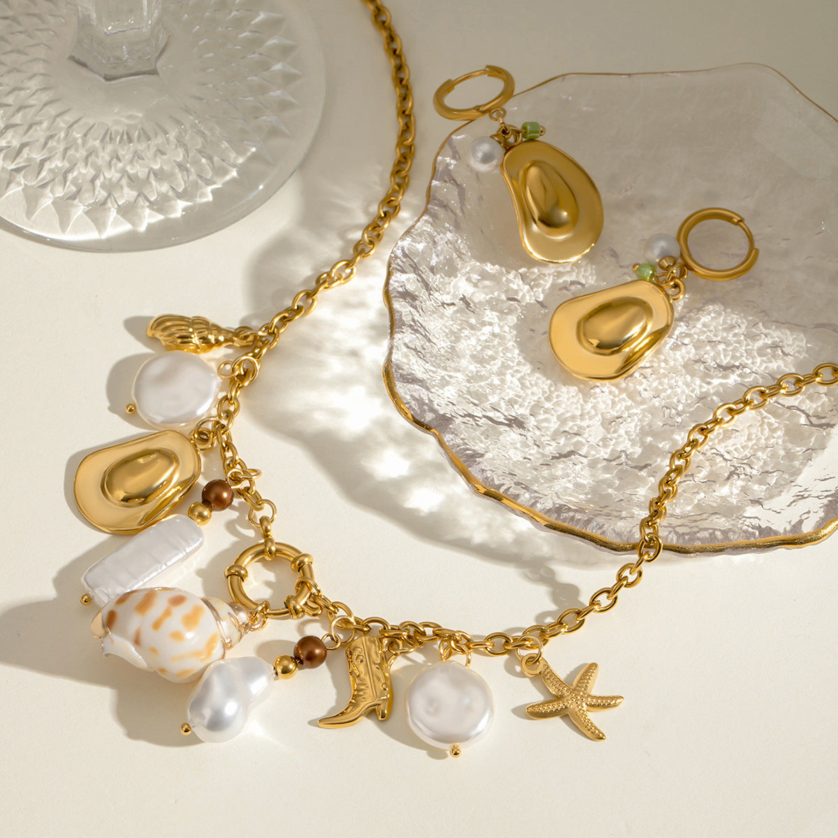 Wanxing Stainless Steel Pendant Necklace