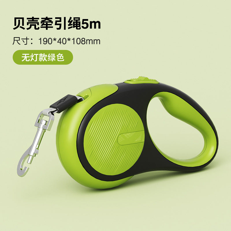 Pet dog hand holding rope retractable walking dog hand holding rope automatic shrinkage large dog explosion-proof dog leash cat