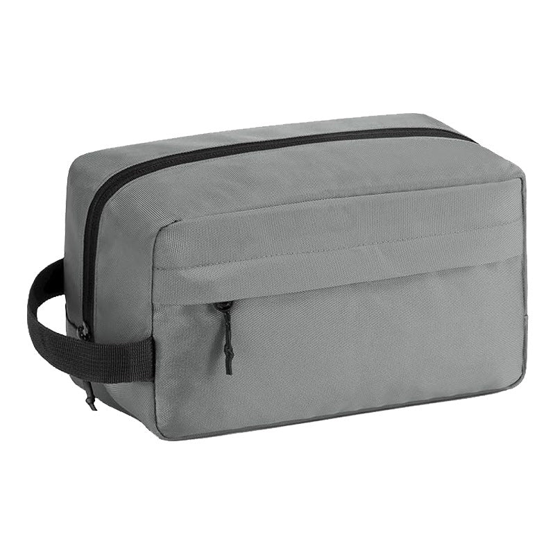 12-inch washed canvas European-style retro men's toiletry bag cross-border hot multi-functional portable cosmetic bag customizable