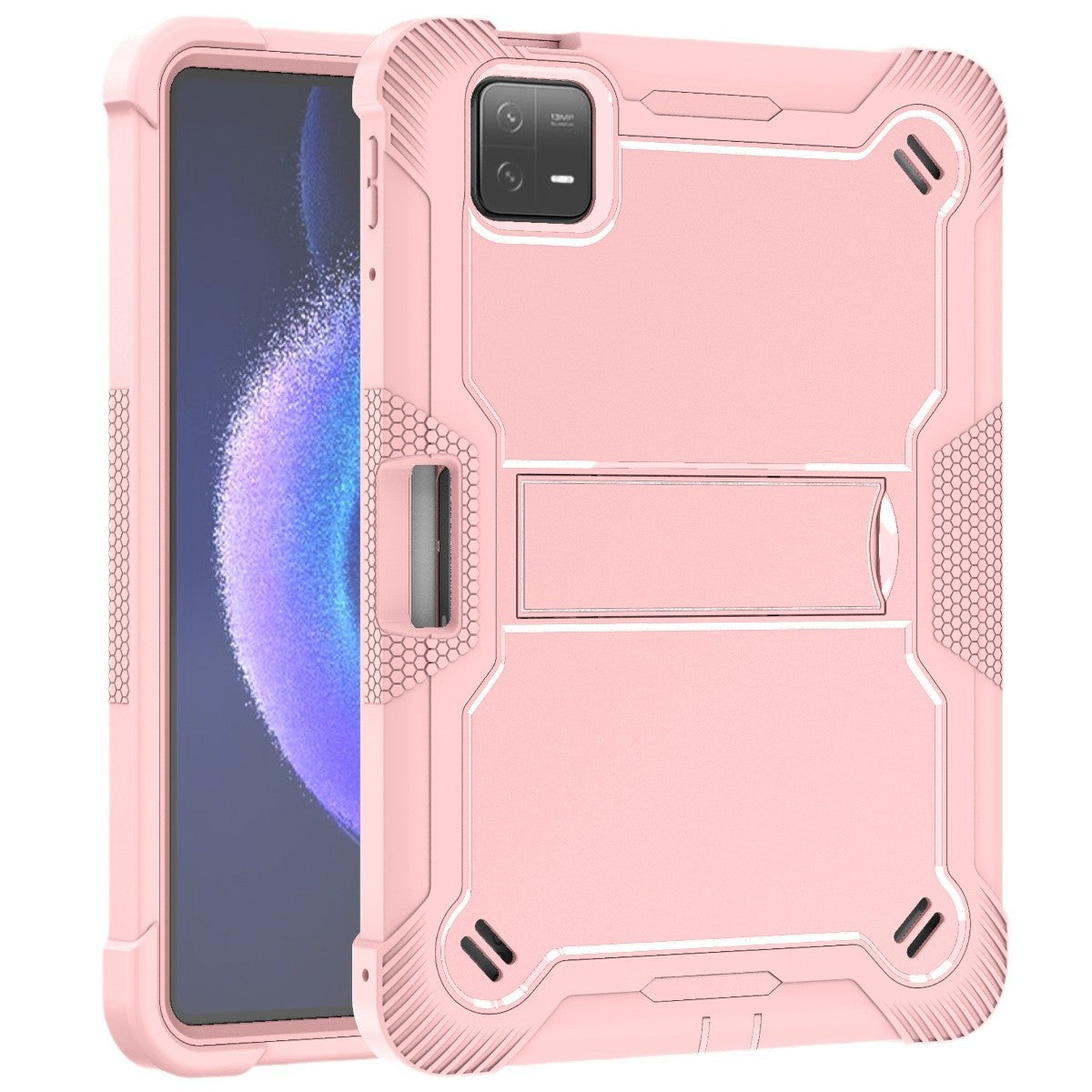 Cross-border applicable Xiaomi pad 6pro tablet protective case with stand Redmi se silicone drop-resistant protective case Wholesale
