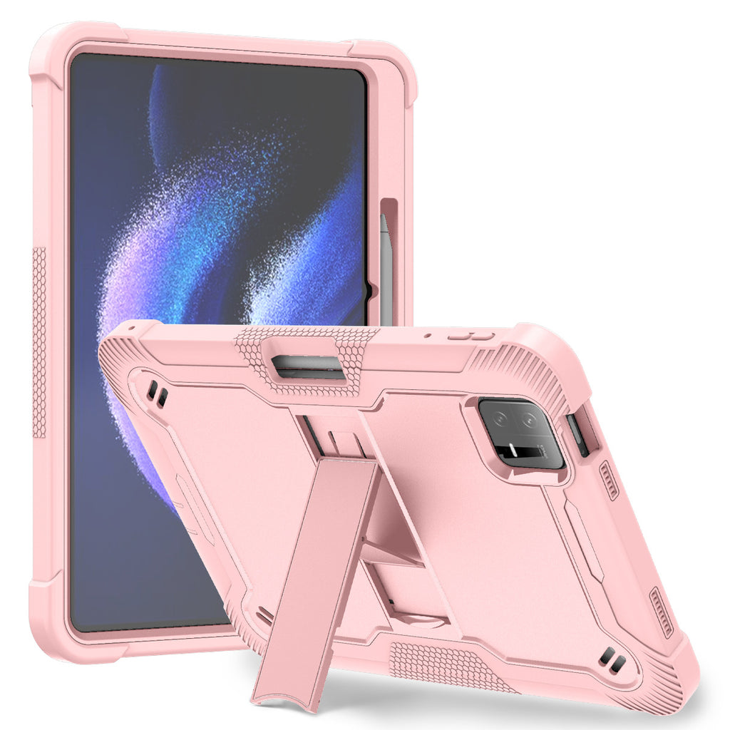 Cross-border applicable Xiaomi pad 6pro tablet protective case with stand Redmi se silicone drop-resistant protective case Wholesale