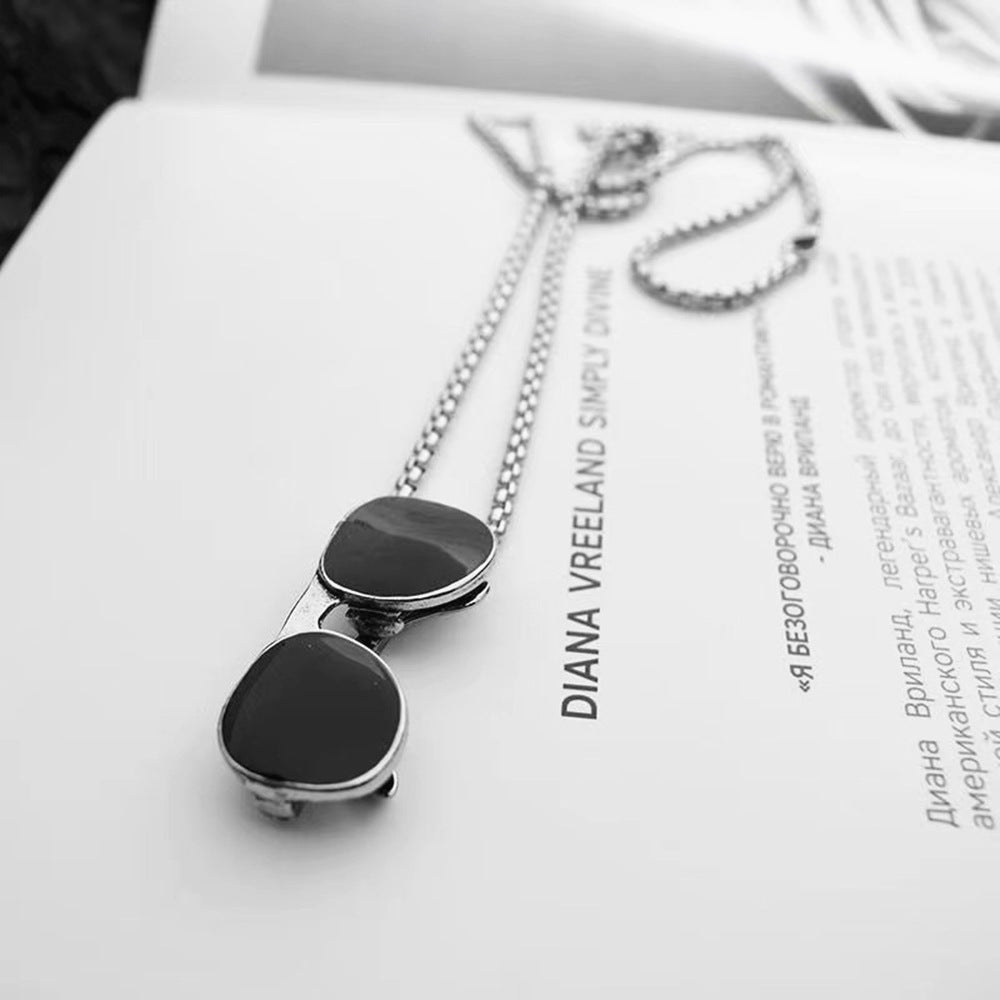 Titanium Steel Necklace Minimalist Pendant Unisex
