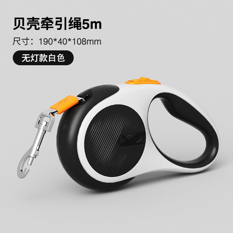 Pet dog hand holding rope retractable walking dog hand holding rope automatic shrinkage large dog explosion-proof dog leash cat