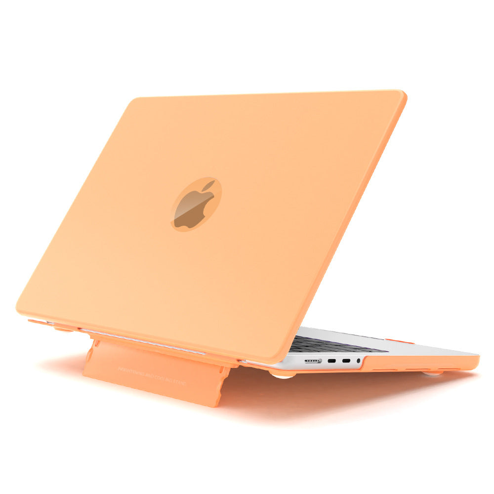 Apple transparent case for macbook notebook protective case air computer case pro invisible bracket protective case