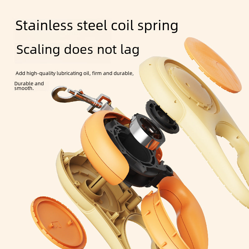 Pet dog hand holding rope retractable walking dog hand holding rope automatic shrinkage large dog explosion-proof dog leash cat