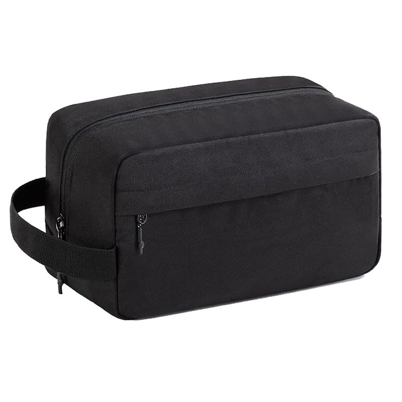 12-inch washed canvas European-style retro men's toiletry bag cross-border hot multi-functional portable cosmetic bag customizable