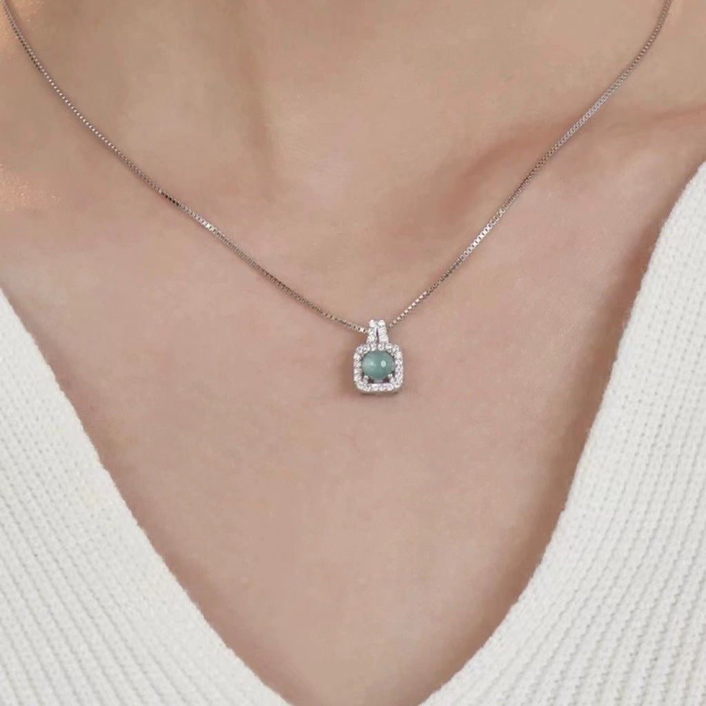 Zircon Pendant Necklace for Women