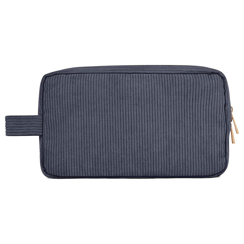 12-inch washed canvas European-style retro men's toiletry bag cross-border hot multi-functional portable cosmetic bag customizable