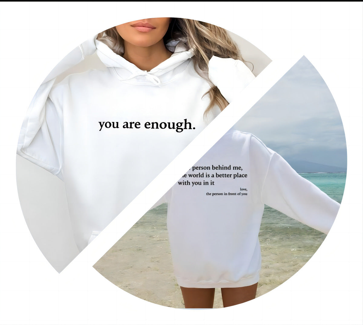 Cross-border foreign trade autumn and winter New letter printed hoodie men's and women's loose leisure all-matching hoodie batch