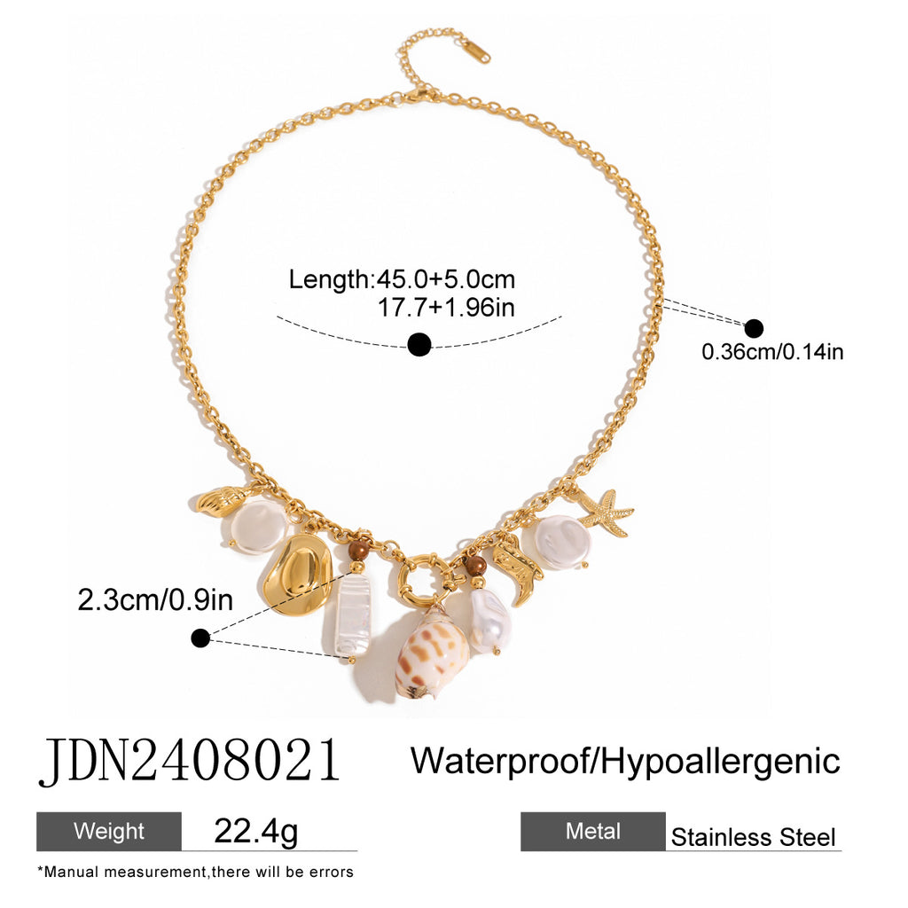 Wanxing Stainless Steel Pendant Necklace