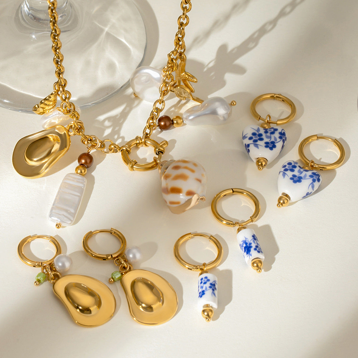 Wanxing Stainless Steel Pendant Necklace