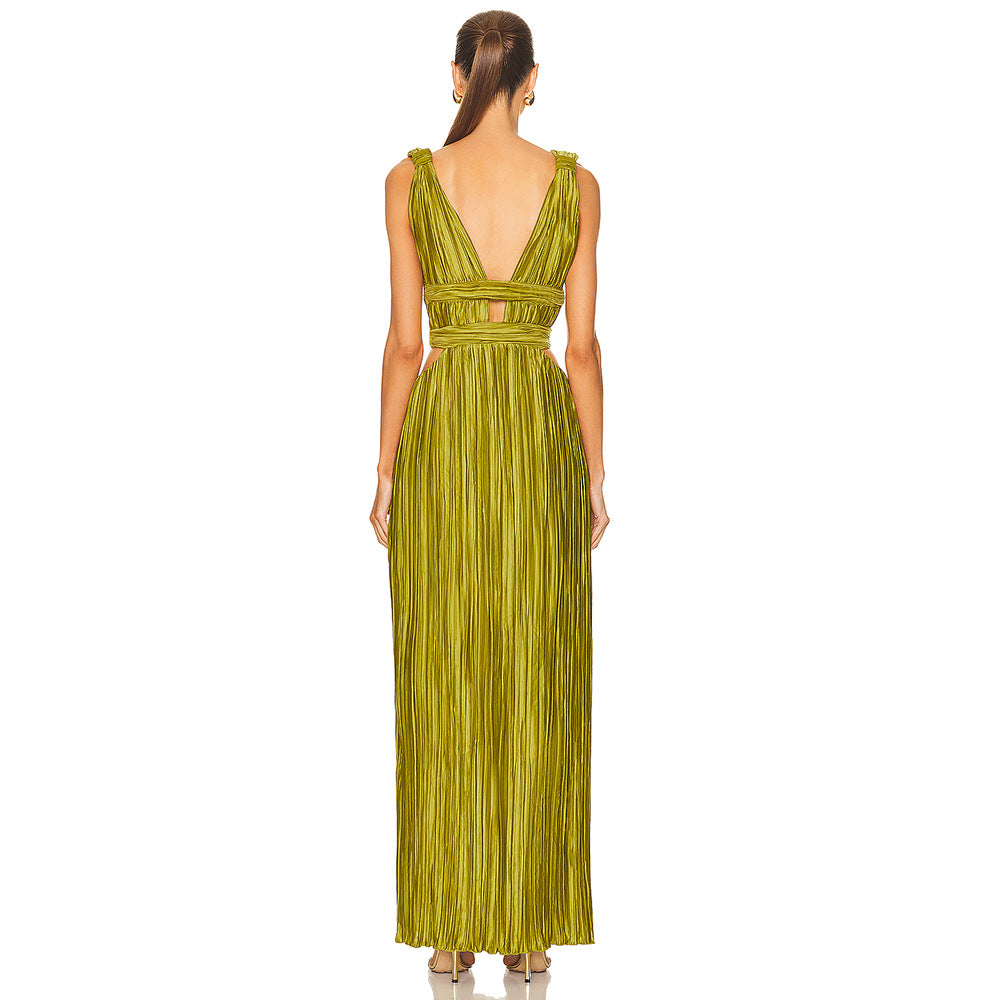 New European American Fashion Sexy Dress Gown