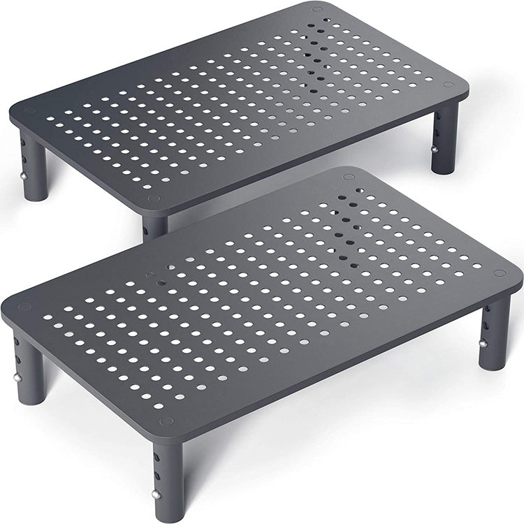 In stock supply computer display screen height increasing table stand height adjustable tool-free cooling computer height increasing table