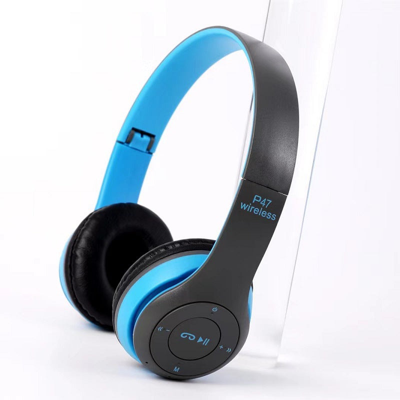 Cross-border stereo P series sports headset 5.0 Bluetooth headset P47 wireless game Leisure headset direct sales