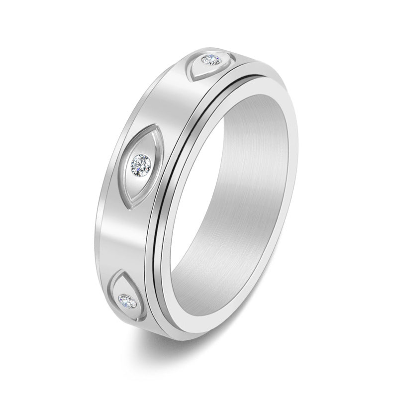 Glaosling Diamond Turning Ring