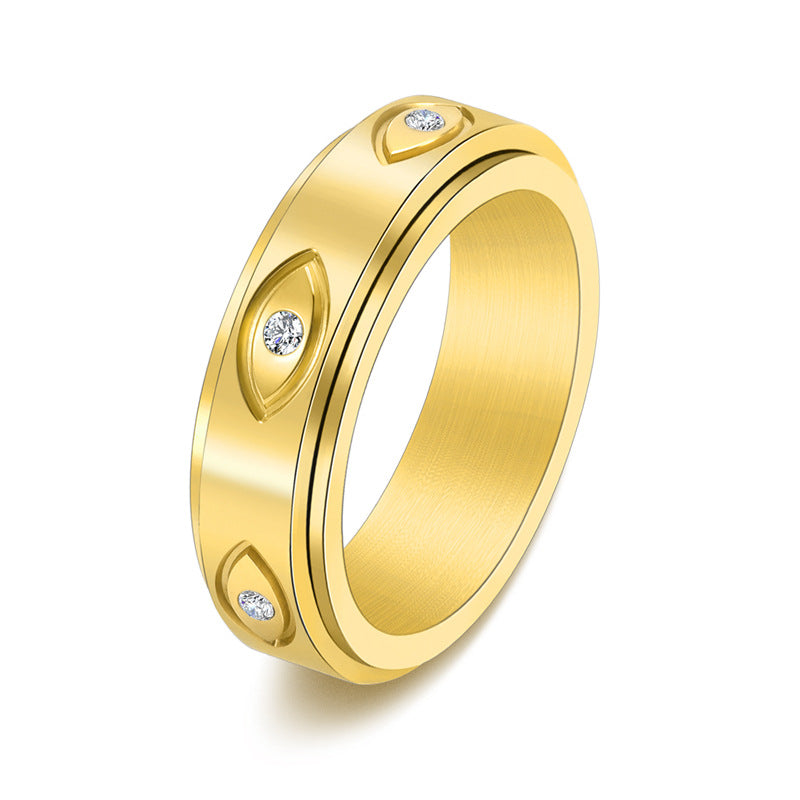 Glaosling Diamond Turning Ring