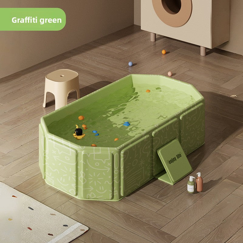 Children's Folding Bath Bucket