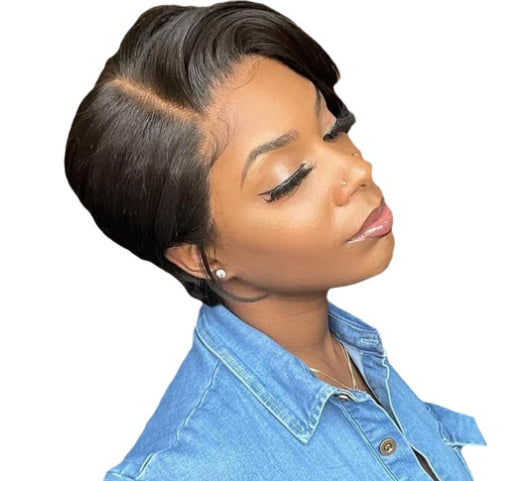 Short Hair Handsome Wave Head