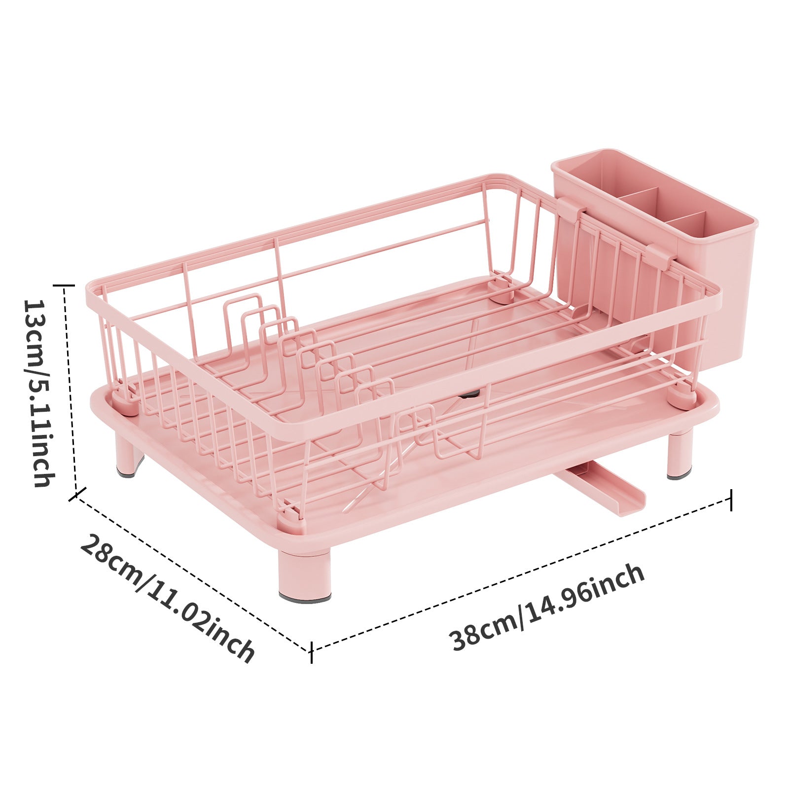 Multi-Functional Tableware Draining Rack