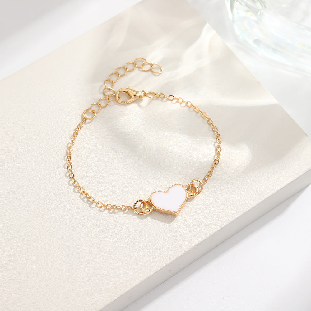 Small Fresh Heart Bracelet