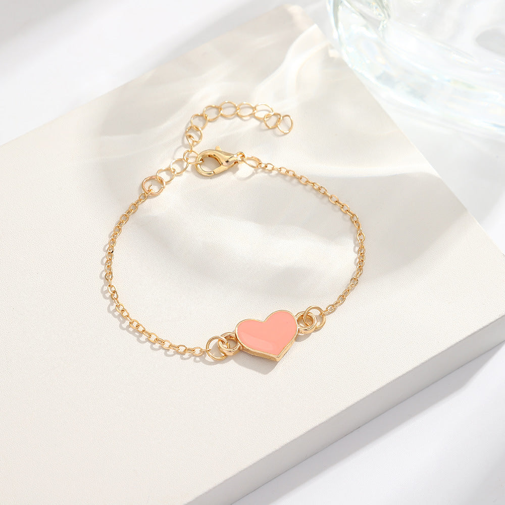Small Fresh Heart Bracelet