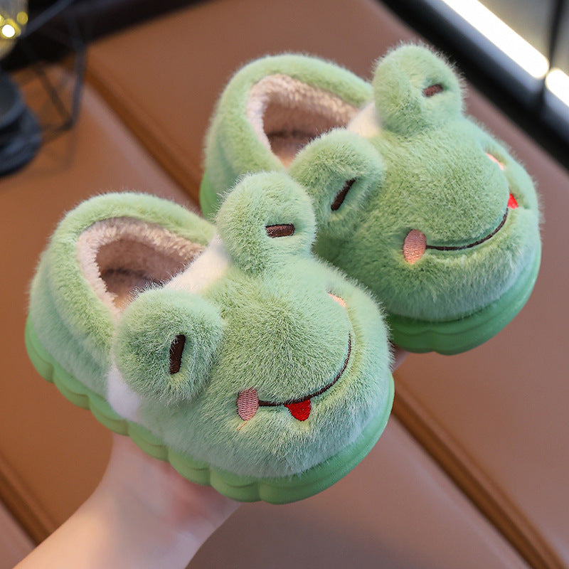 Children'S Thickened Cotton Slippers